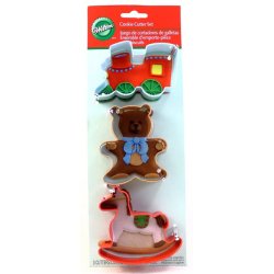 Udstikker st - Brn - 3 dele i malet metal