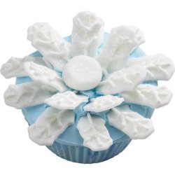 Udstikker st - Snefnug - 4 dele i metal