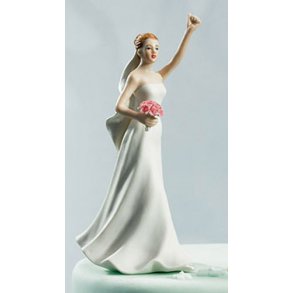 14 cm kagefigur eller bordpynt - Her er jeg