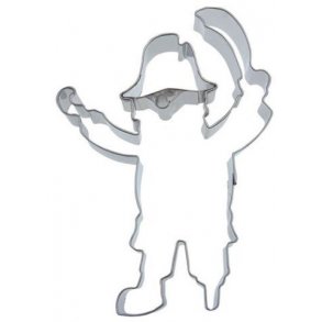 12 cm Kage udstikker - Pirat