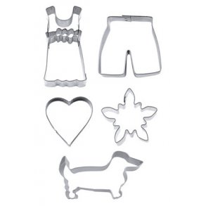  3,5 - 7 cm udstikker - Bavaria sæt - 5 dele