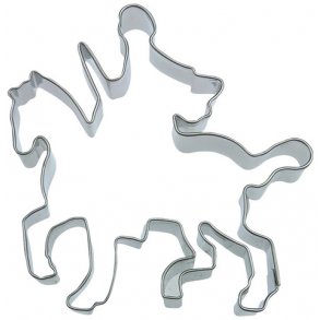  9 cm udstikker - Ridder p hest
