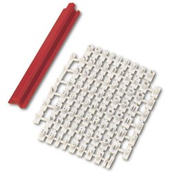  4 mm bogstaver og tal prgest