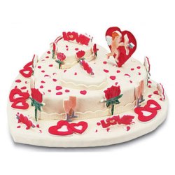  3,5 - 8 cm udstikker - romantisk s&aelig;t