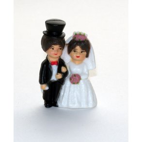 13 cm kagefigur til bryllup teenage romance - Figurer / kagefigurer til bryllup (alle) -