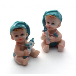 Baby 52 - 54 mm høj -  Baby med sutteflaske