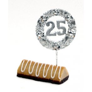 25 år på spyd -  sølvbryllup