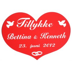  Skjold til bryllup - Fix og frdig