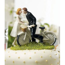 13 cm kagefigur til bryllup - teenage romance