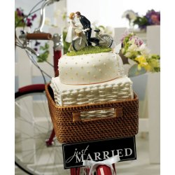 13 cm kagefigur til bryllup - teenage romance