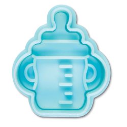  5 cm udstikker med prg og udskubber - sutteflaske