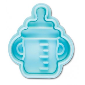  5 cm udstikker med prg og udskubber - sutteflaske