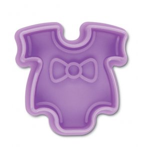  5 cm udstikker med prg og udskubber - baby bodystocking