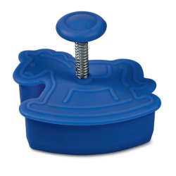  5 cm udstikker med prg og udskubber - gyngehest