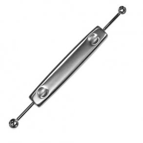 Dobbelt kugleske, 1 cm og 1,2 cm