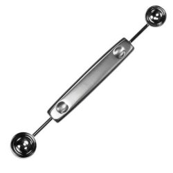 Dobbelt kugleske, 2,5 cm og 3 cm