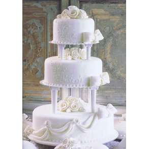 Se hvordan du bygger lagkage i flere etager