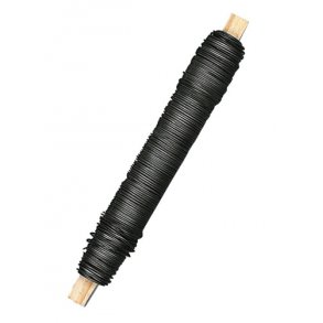 Vindseltråd 0,50 mm - 100 g  - blåglødet/sort