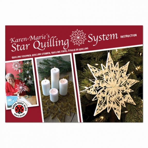 Instruktionshfte - Quilling - Star / Stjerne System