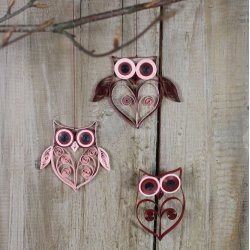 Quilling ide - ugler