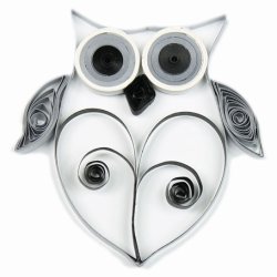 Quilling ide - ugler