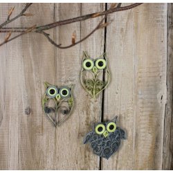 Quilling ide - ugler