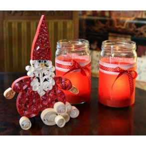 Quilling ide - julemand