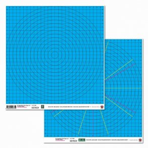 Værktøj - Quilling måleark 28,4 x 29,9 cm