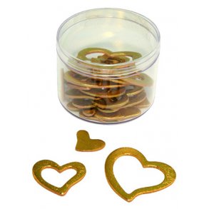 Pynt Hjerter Guld