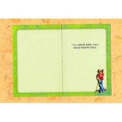 Telegram konfirmation - Dreng med mobil