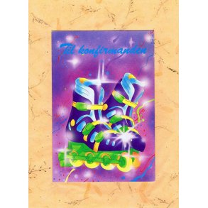 Telegram konfirmation - Rulleskøjter