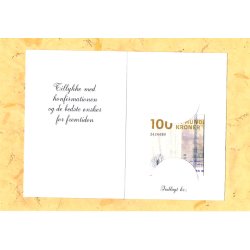 Telegram konfirmation - Blomster