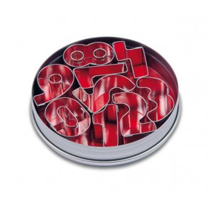  3,5 cm udstikker - Tal - 9 dele