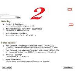   Bestilling af skjold