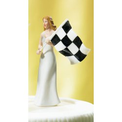 14 cm kagefigur til bryllup - STOP race over