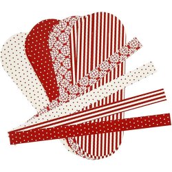 Julehjerter flettede - 8 hjerter - Copenhagen