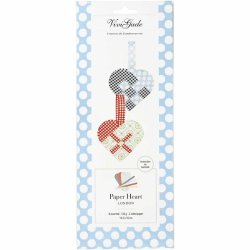 Julehjerter flettede - 8 hjerter - London