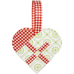 Julehjerter flettede - 8 hjerter - London