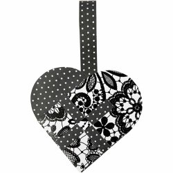 Julehjerter flettede - 8 hjerter - Paris