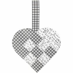 Julehjerter flettede - 8 hjerter - Paris