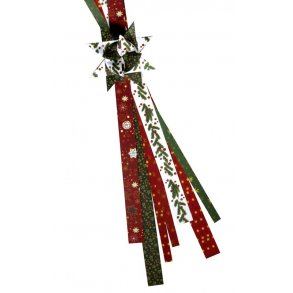 10 mm 20 mm - 92 Stk. - Stjernestrimler mix med julemotiver