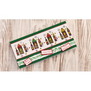 Ide - Julekort med julelandskab