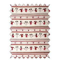 Bomulds stof - Engle parade