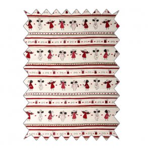 Bomulds stof - Engle parade