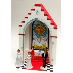  8 cm Konfirmand - pige