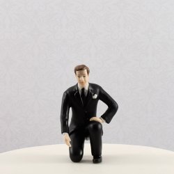 13,5 cm kagefigurer / bordpynt: - JuHu Her er jeg