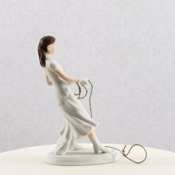 13,5 cm kagefigurer eller bordpynt - Western par