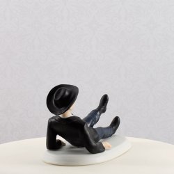 13,5 cm kagefigurer eller bordpynt - Western par