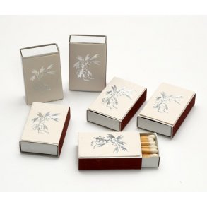 6 tndstiksker - Slvbryllup - Buket