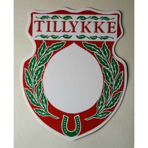 Skjold - Neutral - Hestesko